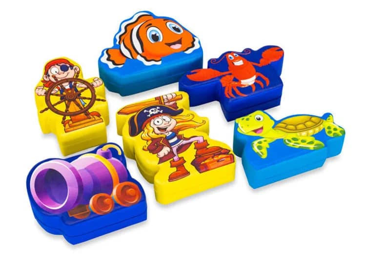 Softplay Themeset Pirate Seaworld (6-piece)