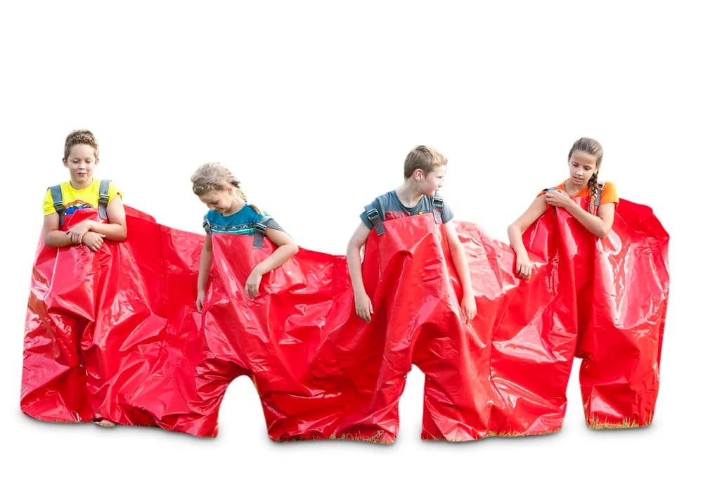 Party Pants 4 persons Red