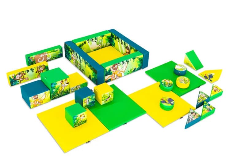 Softplay Set XL Jungle Dino (27-piece)