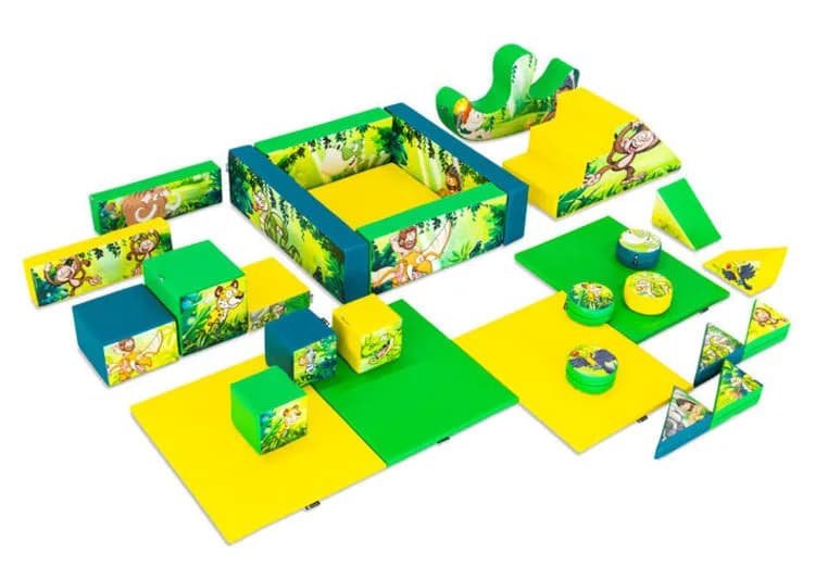 Softplay Set XXL Jungle Dino (29-pieces)