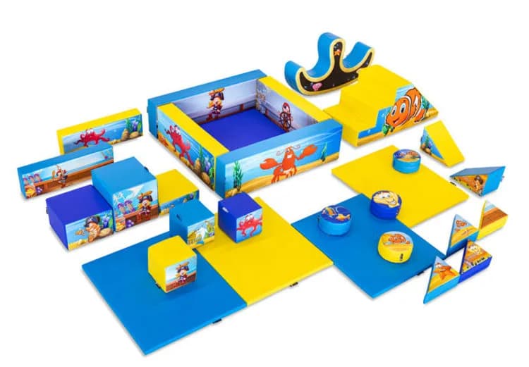 Softplay Set XXL Pirate Seaworld (29-piece)