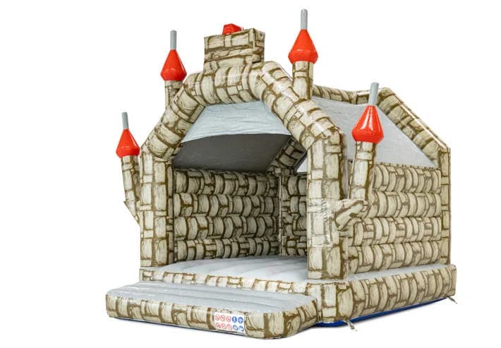 Standard Castle Grey Brick Bouncy Castle