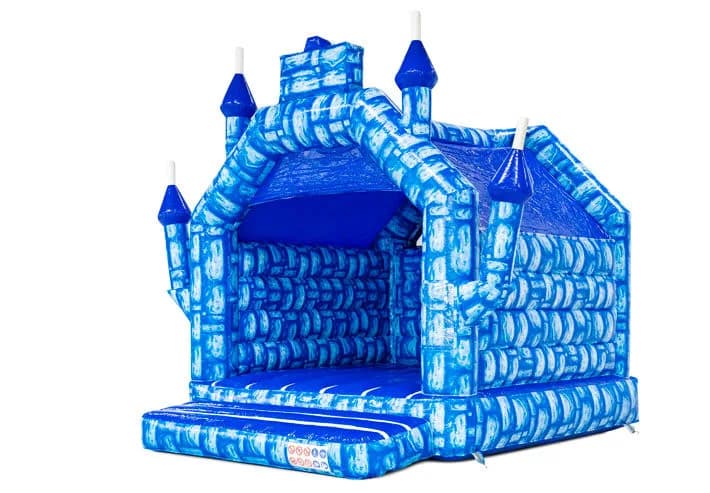 Standard Castle Blue Brick Bouncy Castle