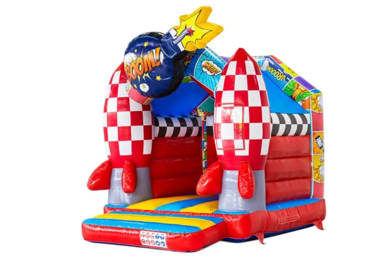 Mini Comic With Roof Bouncy Castle