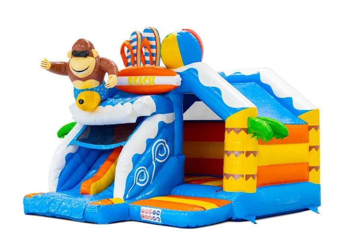 Slide Combo Doubleslide Beach Bouncy Castle