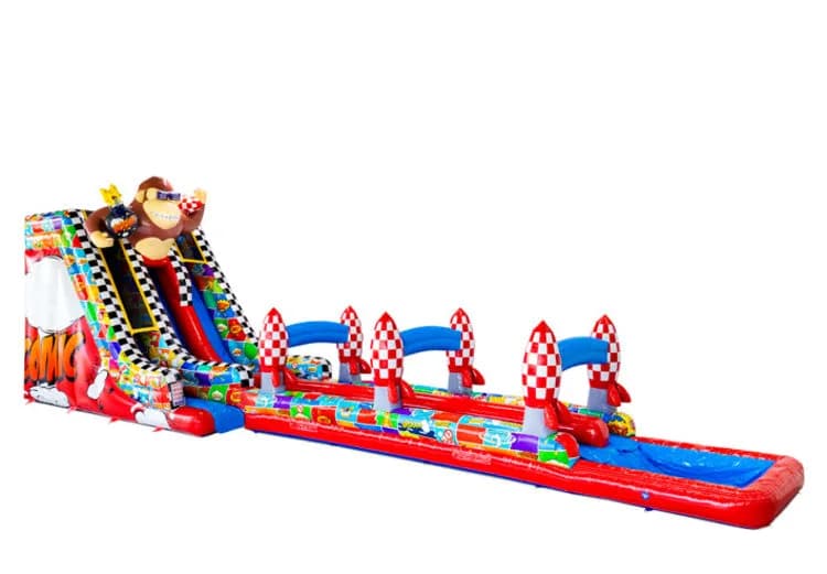 Drop & Slide Comic Water Slide
