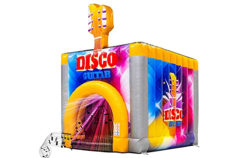 Disco Guitar 4m Bouncy Castle
