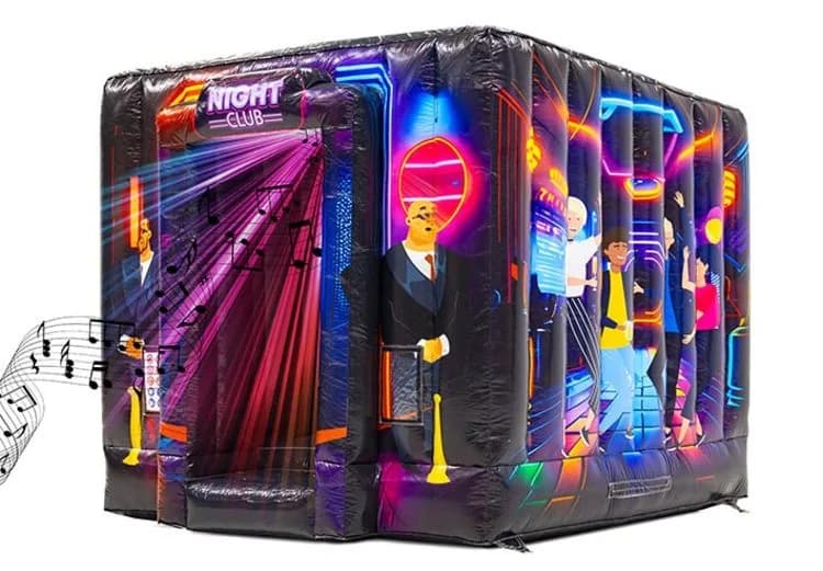 Disco Security 3,5m Bouncy Castle