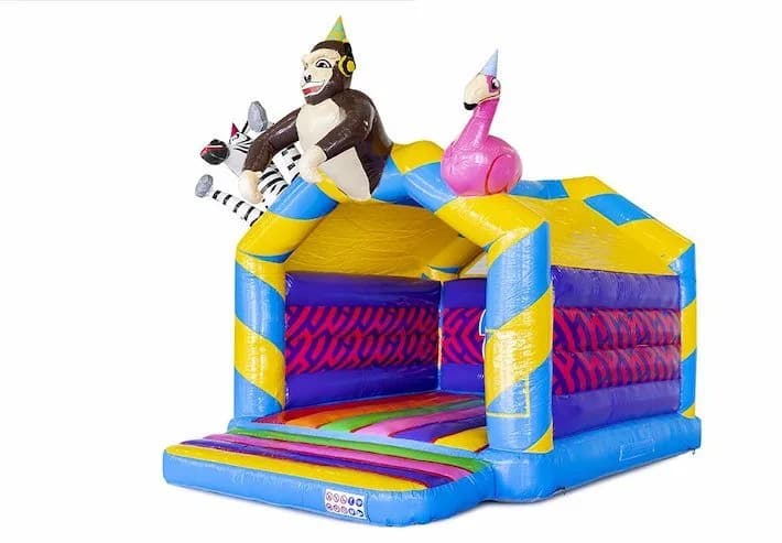 Standard Bouncy Castle Animal Party