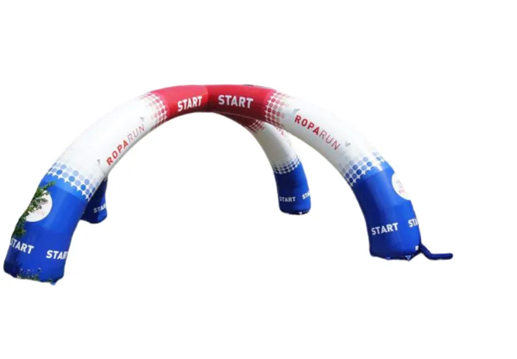Roparun - Advertising arch