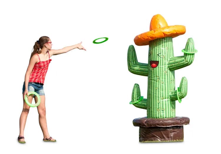 Cactus ring toss