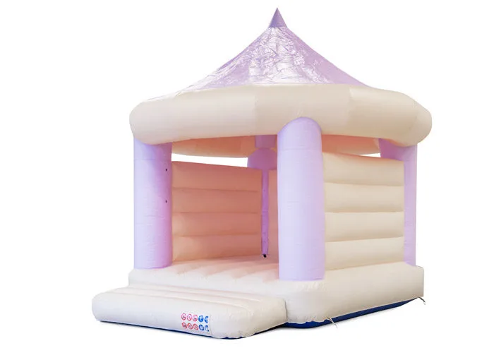 Carousel Pastel Purple-Mint Bouncy Castle