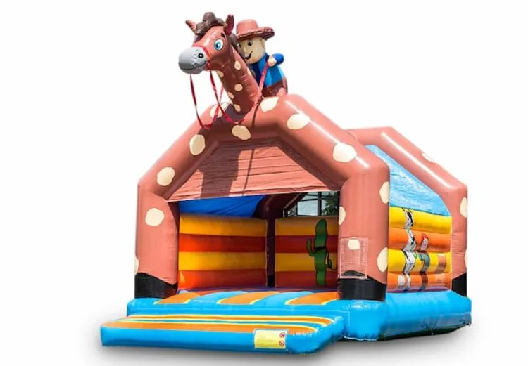 Super Cowboy Bouncy Castle