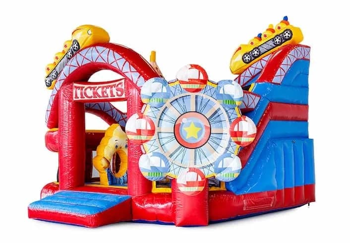Funcity Rollercoaster Bouncy Castle