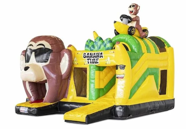Multiplay Super Banana Monkey Bouncy Castle