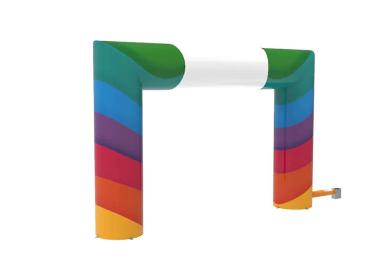 Full Colour Advertisment Arc Rectangle 9x6m