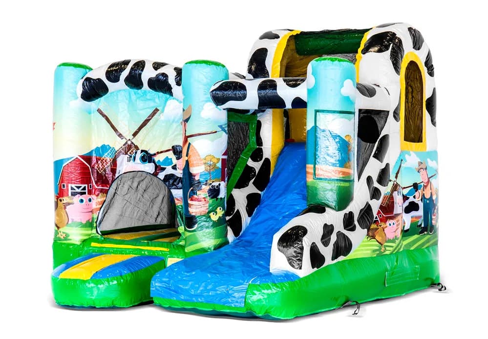 Jumpy Happy Farm Bouncy Castle