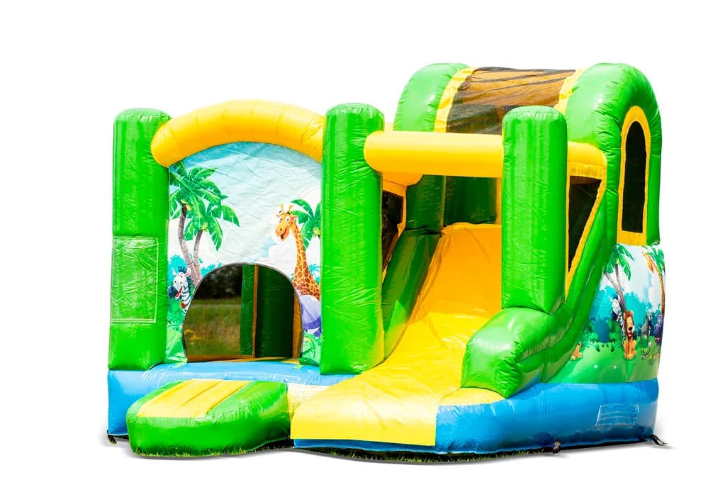 Jumpy Happy Jungle Bouncy Castle
