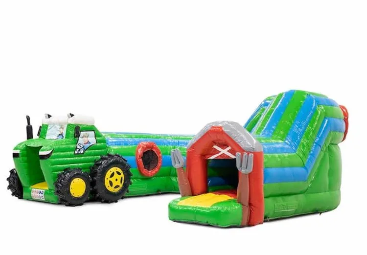 Tunnel Tractor Bouncy Castle