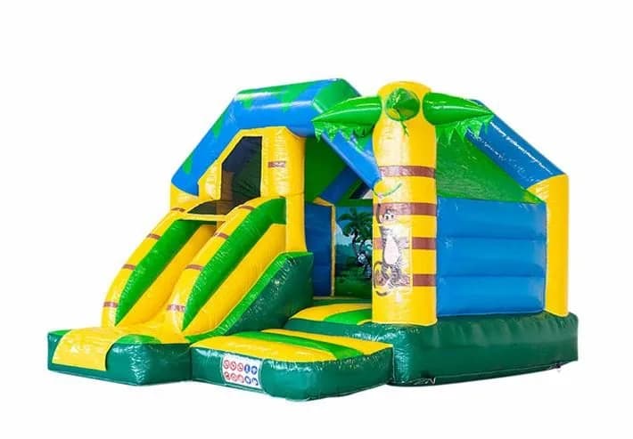 Slide Combo Jungle Bouncy Castle