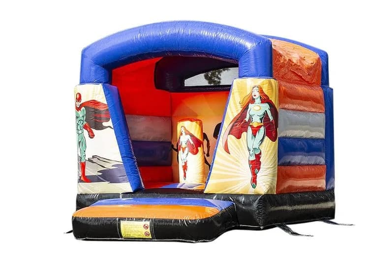 Mini Mini Superheroes Bouncy Castle