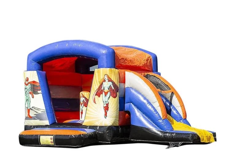 Mini Mini Multifun Superheroes Bouncy Castle