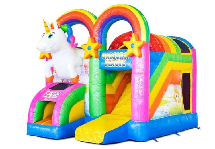 Mini Multiplay Unicorn Bouncy Castle