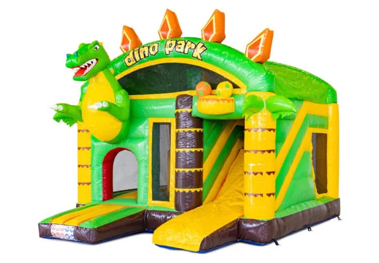 Multi Box Covered Dino Bouncy Castle