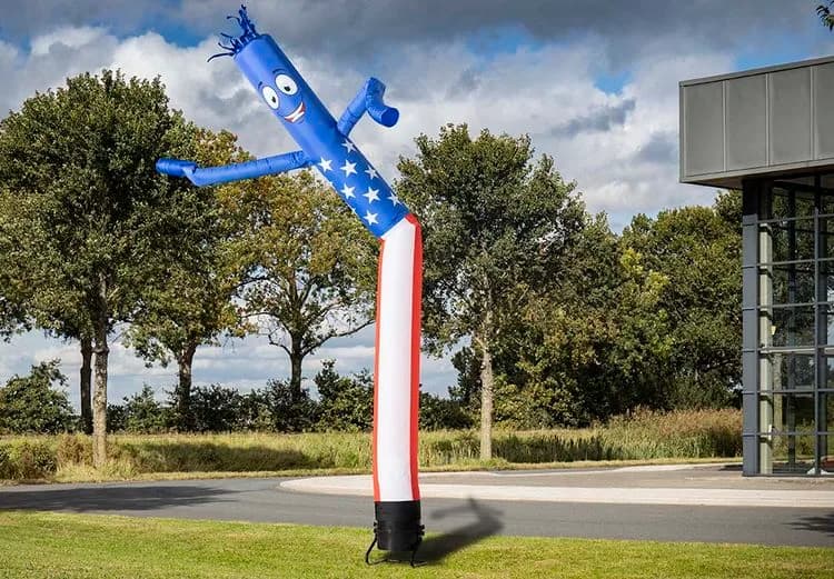 Skydancer USA flag