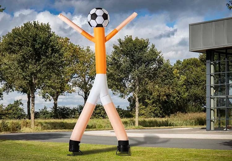 Skyman soccer ball orange