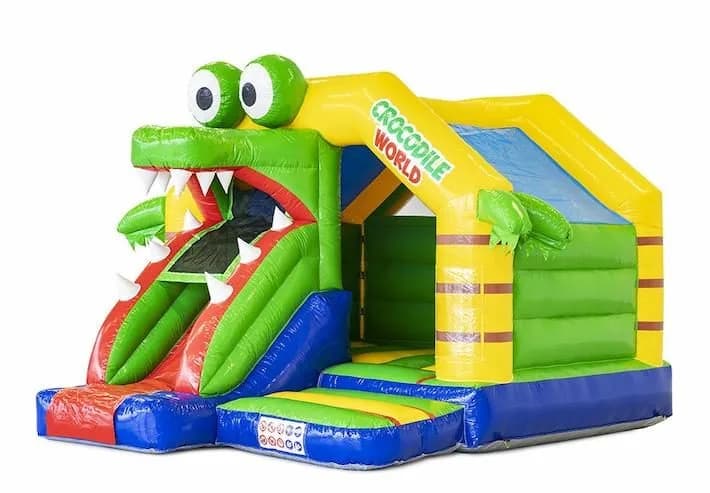Slice Combo Crocodile Bouncy Castle