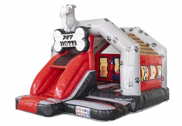 Slide Combo Pets Bouncy Castle