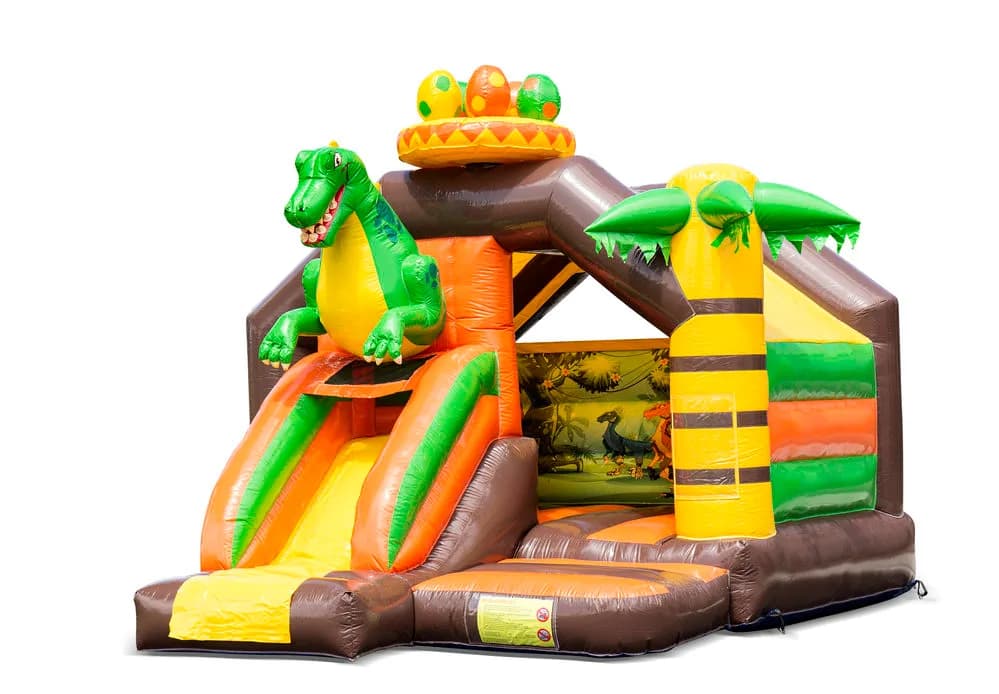 Slide Combo Dino Bouncy Castle