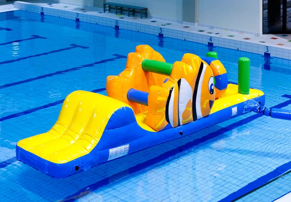 Aqua Run with slide Clownfish 7m