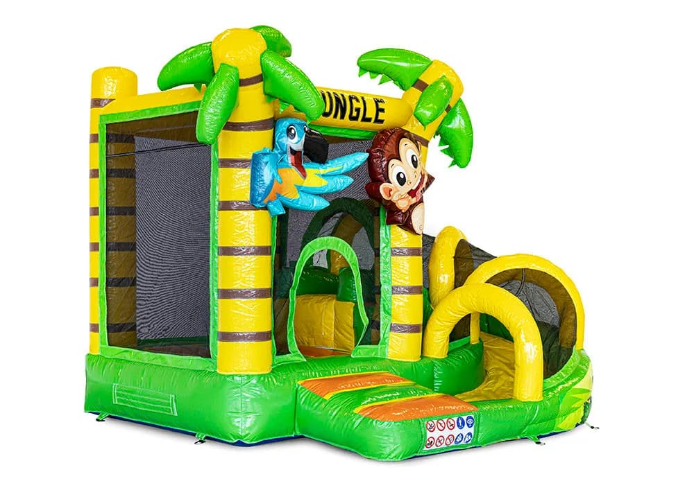 Mini with slide Jungle Bouncy Castle