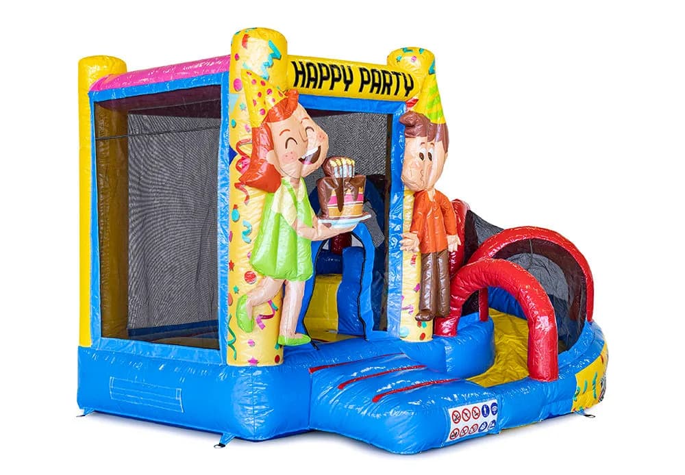 Mini with slide Party Bouncy Castle