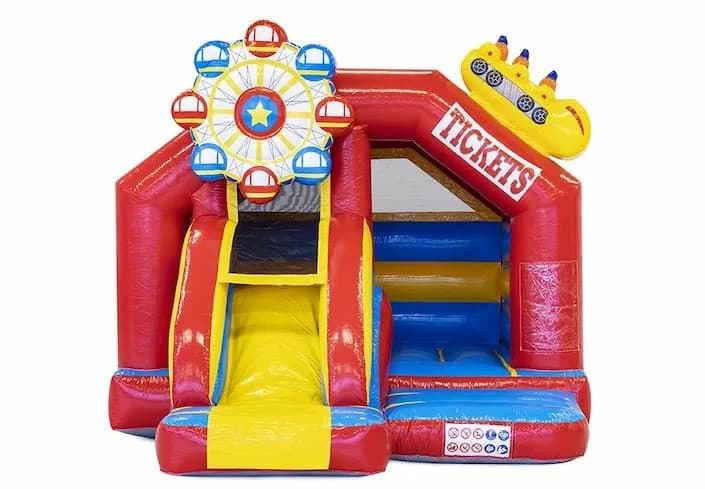 Slide Combo Rollercoaster Bouncy Castle