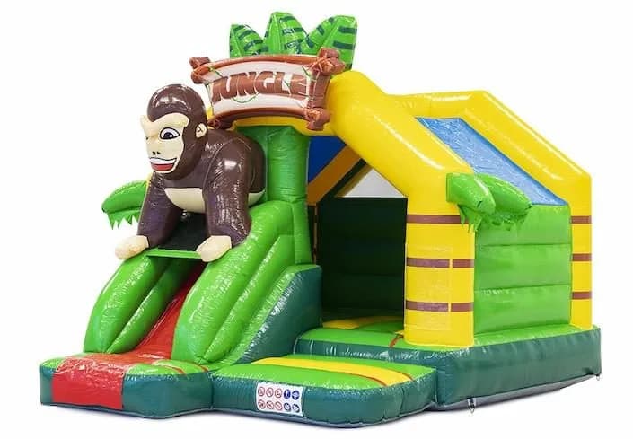 Slide Combo Gorilla Bouncy Castle