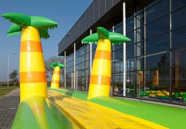 Sliding mat Belly slide jungle (yellow)
