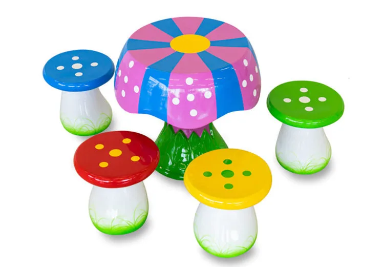 Chair mushroom set