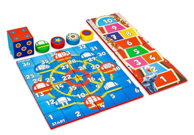 Softplay Gameset Rollercoaster (11-piece)