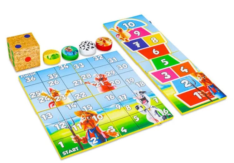 Softplay Gameset Farm (11-piece)
