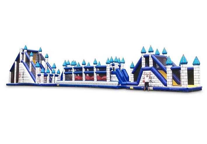 Mega obstacle course castle 46,5m