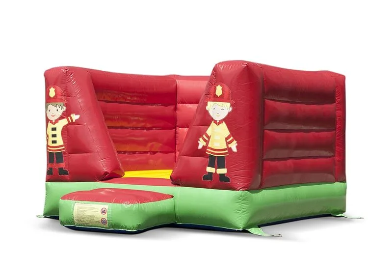 Mini Open Fire Brigade Bouncy Castle