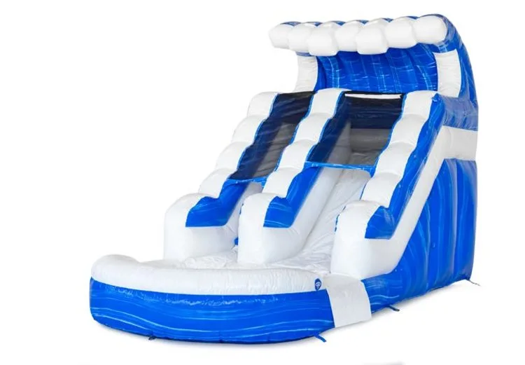 Waterslide S12 - Blue White Silver