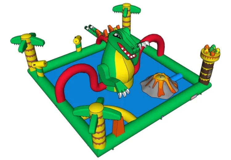 Splashy Playground XL Dinoworld