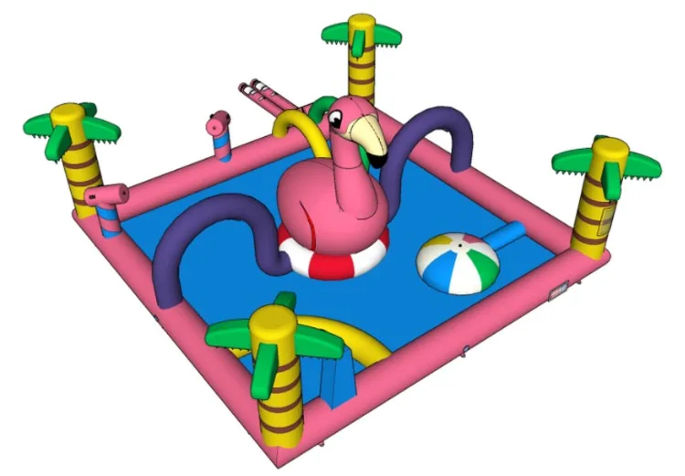 Splashy Playground XL Flamingo