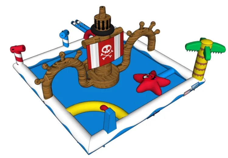 Splashy Playground XL Pirates