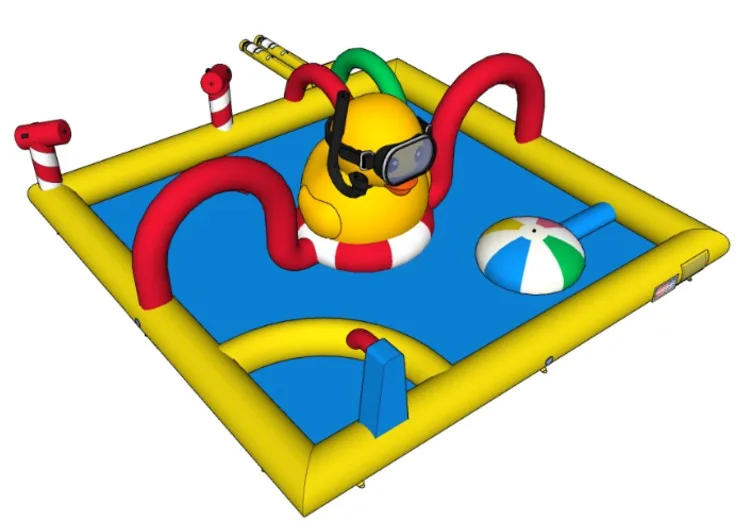 Splashy Playground XL Rubber Duck