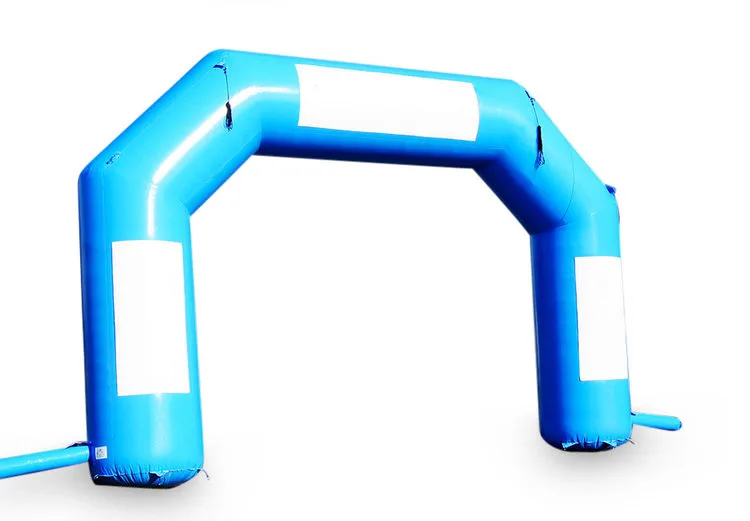 Standard arch with blank banners Blue 9x6m